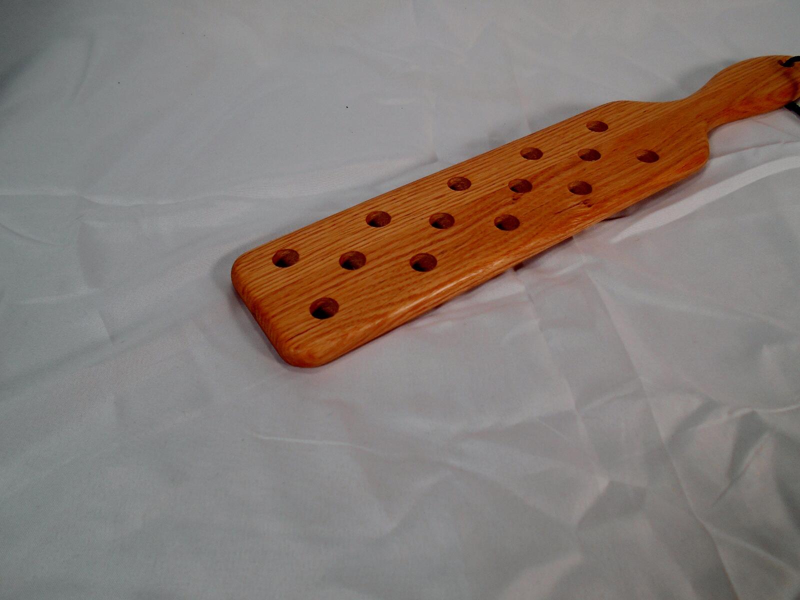 Spanking Paddle Solid no Holes, Wood Solid Spanking Paddle without Hol