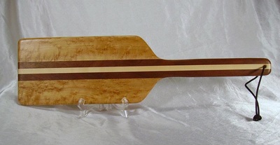 Large Woodrage spanking paddle lamination